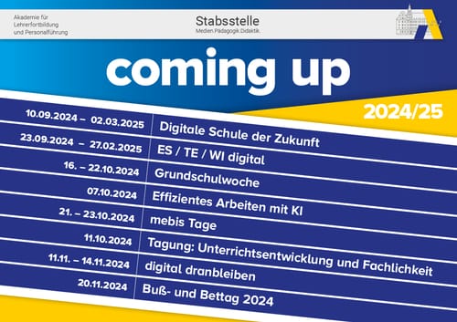 Poster Bild der Fortbildung