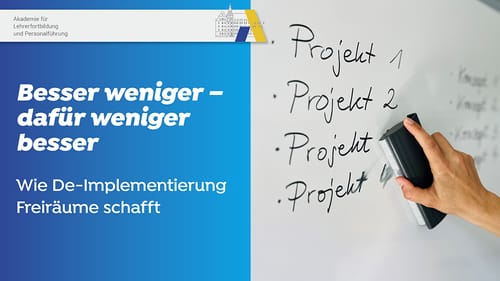 Poster Bild der Fortbildung