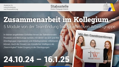 Poster Bild der Fortbildung
