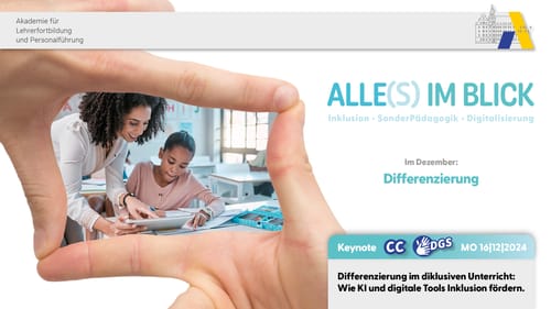 Poster Bild der Fortbildung