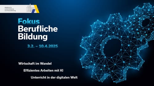 Poster Bild der Fortbildung
