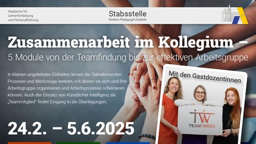 Poster Bild der Fortbildung