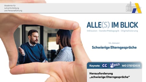 Poster Bild der Fortbildung
