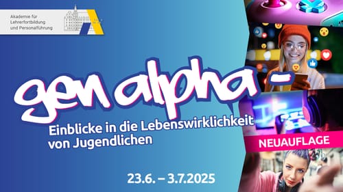 Poster Bild der Fortbildung