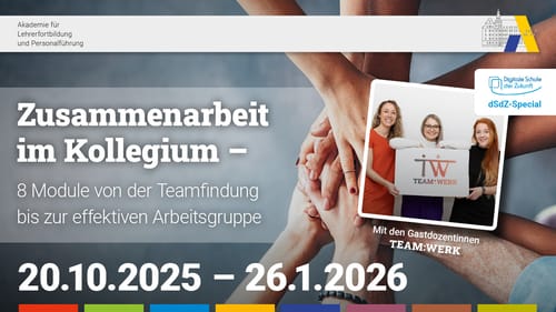 Poster Bild der Fortbildung