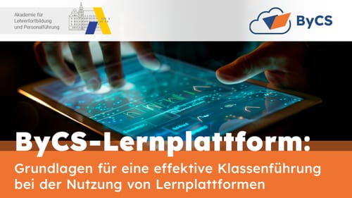 Poster Bild der Fortbildung