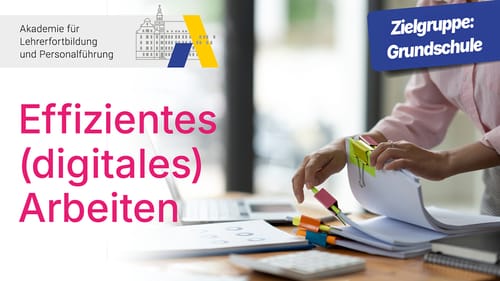 Poster Bild der Fortbildung