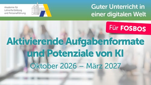 Poster Bild der Fortbildung
